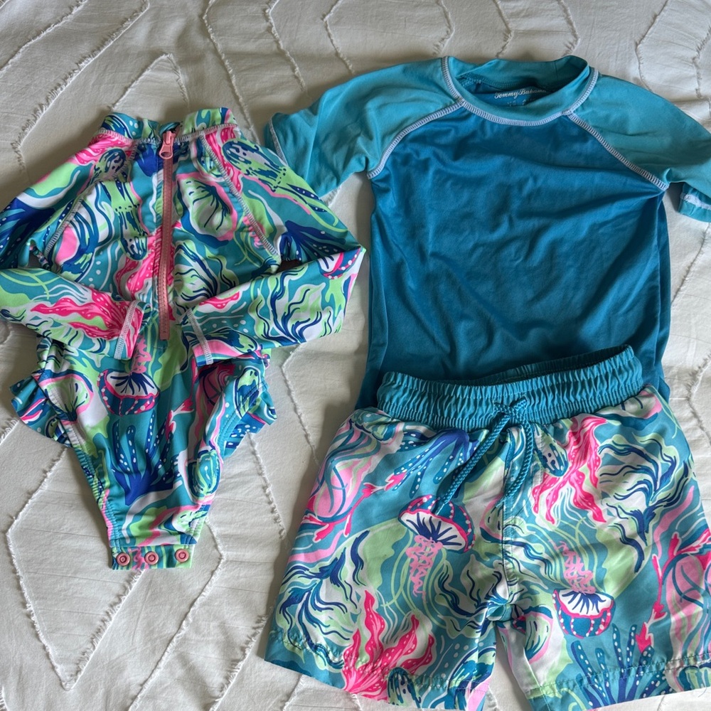 Boy and girl swim set 3t/12-18 month